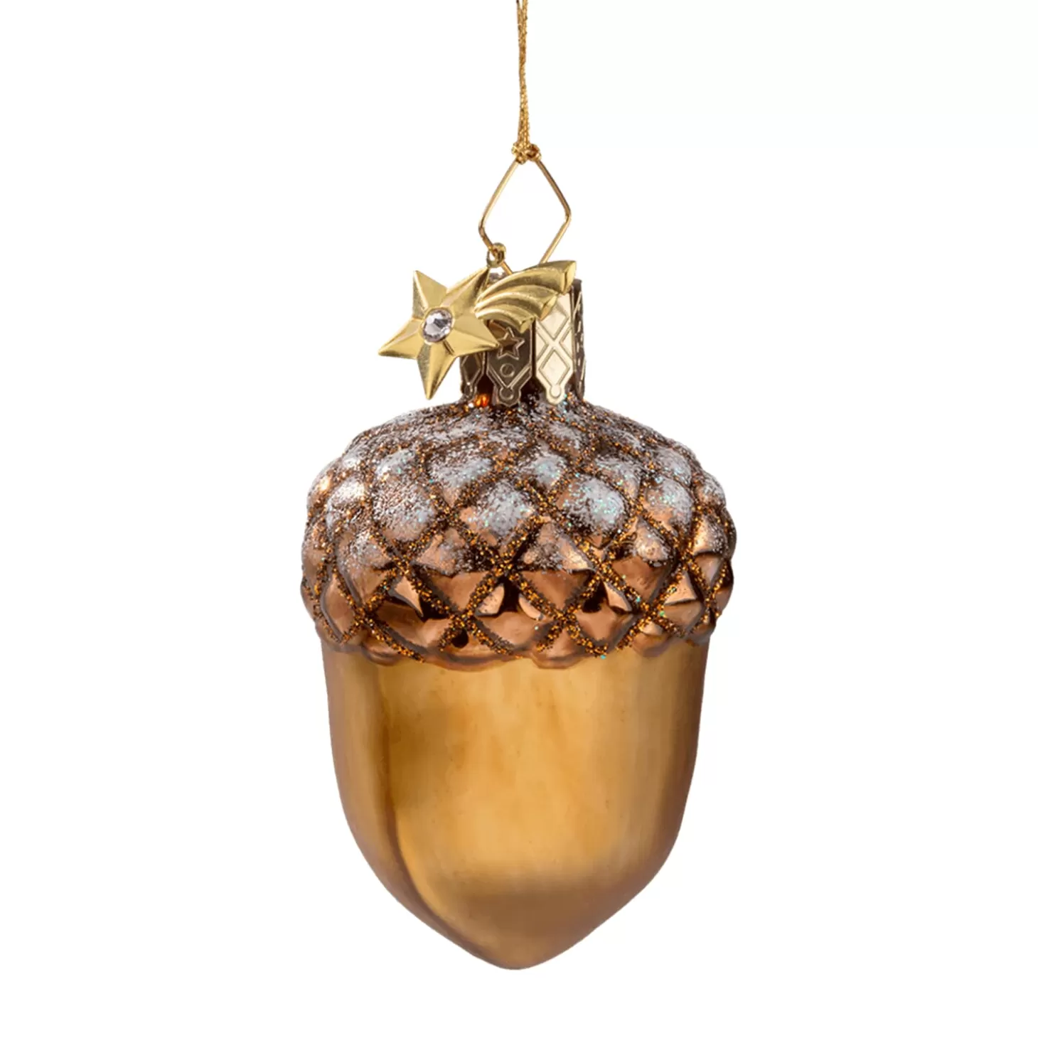 Poesie in Glas Glass Tree Decorations>Acorn