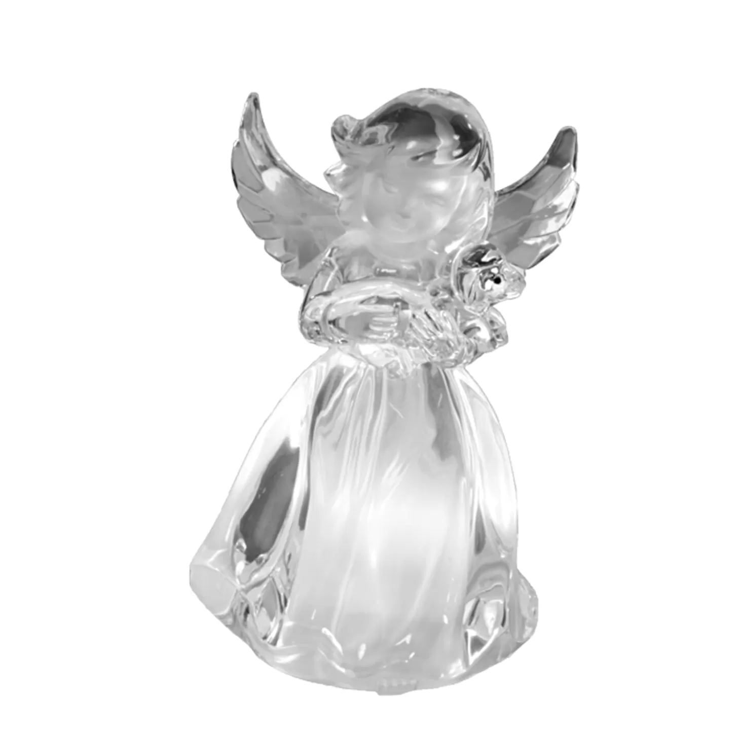 * Decorative Figurines>Acrylic Angel With Sheep