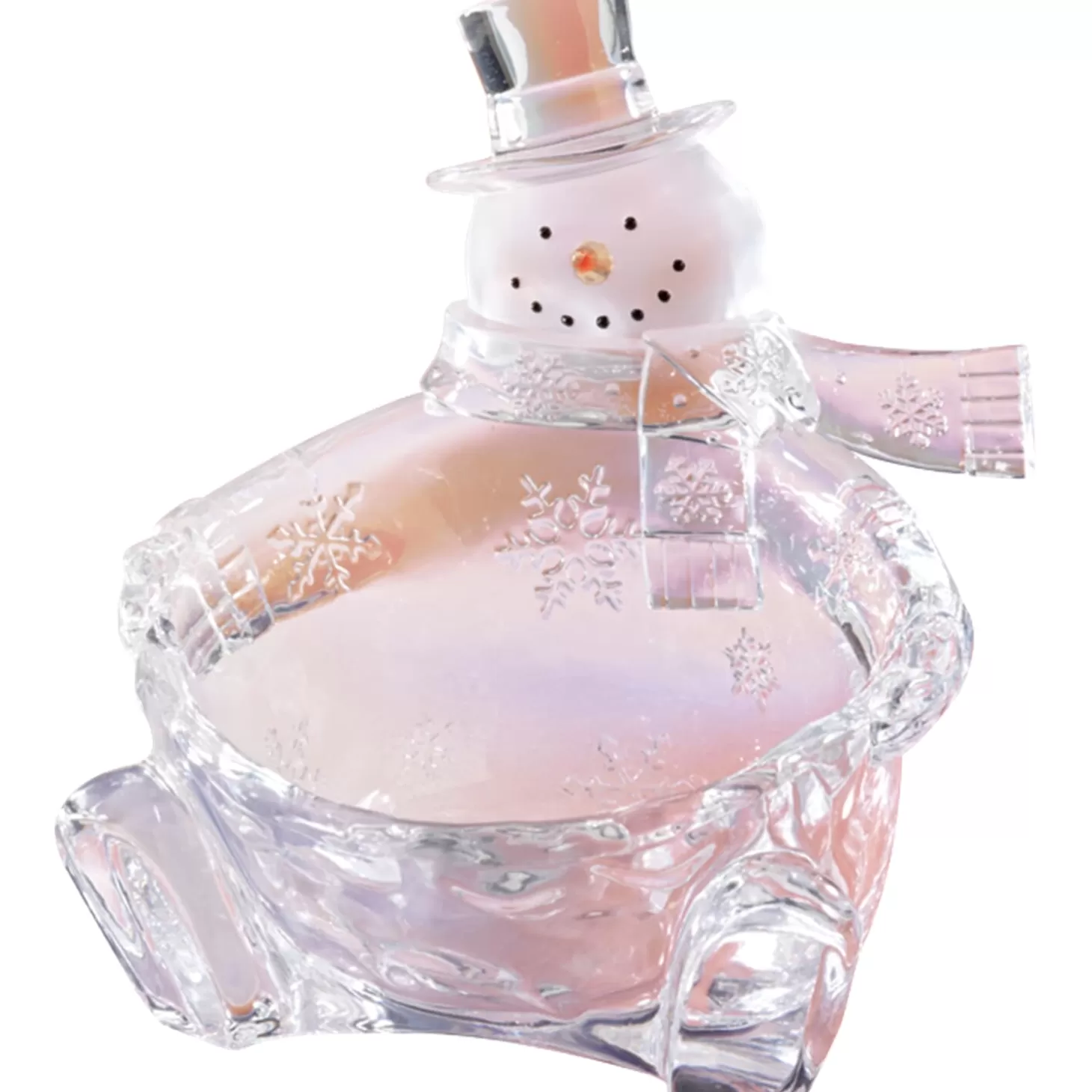 * Decorative Figurines>Acrylic Dish (Snowman)