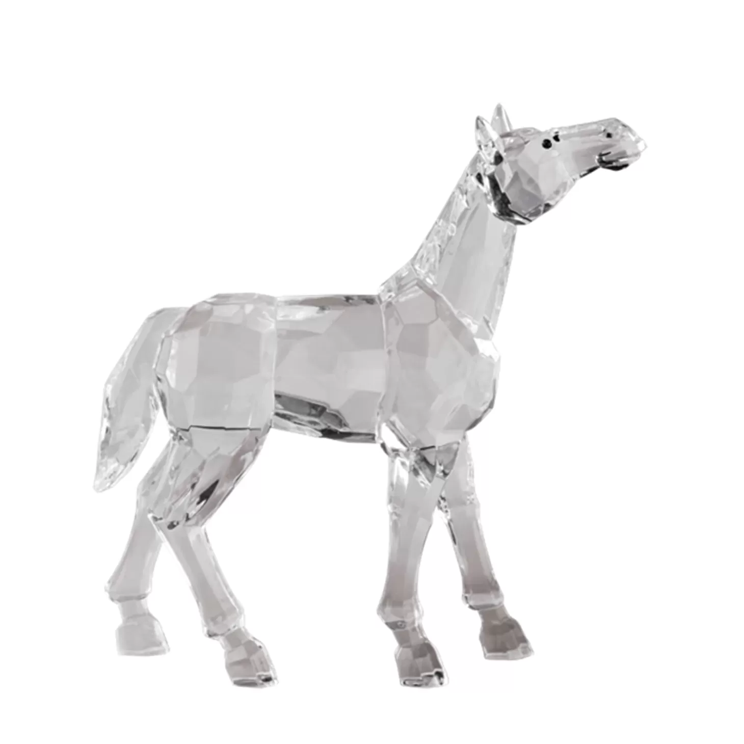 * Decorative Figurines>Acrylic Horse With Head-Up