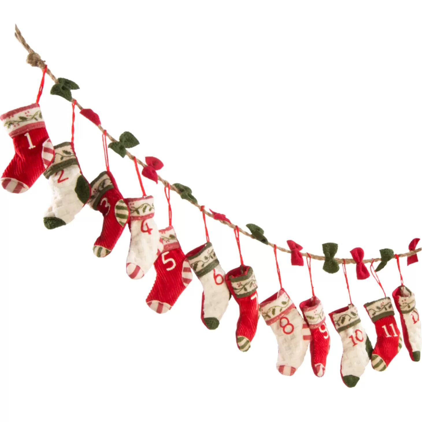 * Advent Decorations & Calendars>Advent Calendar "24 Little Advent Stockings