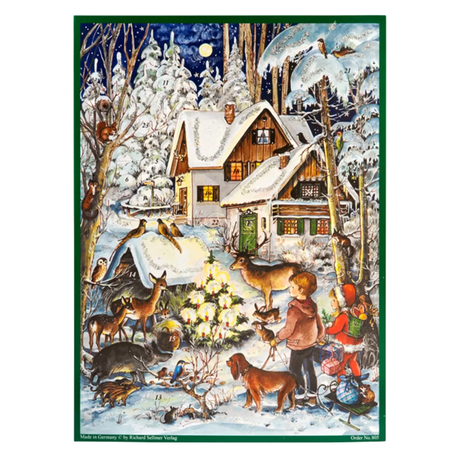 * Advent Decorations & Calendars>Advent Calendar "A Forest Christmas"