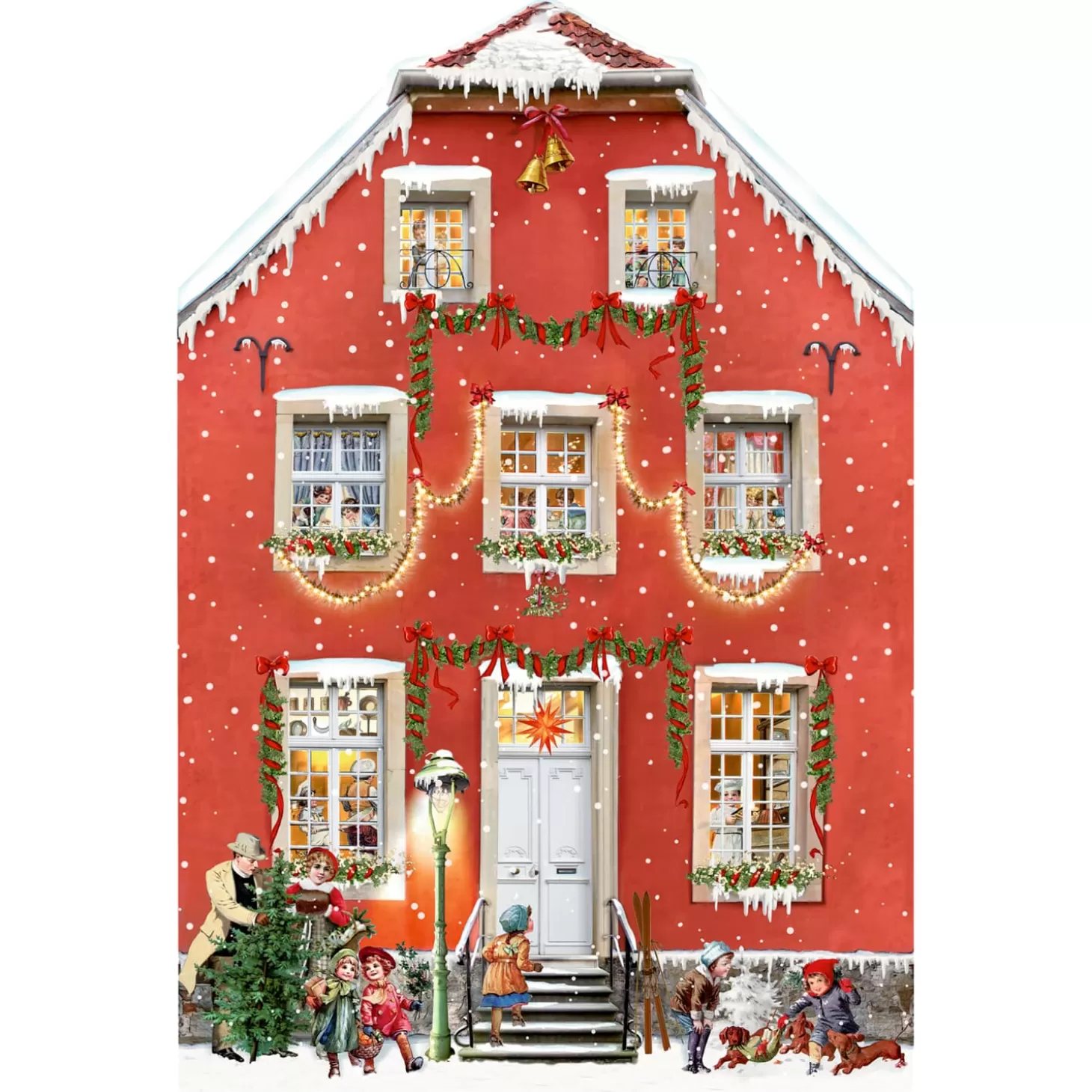 * Advent Decorations & Calendars>Advent Calendar "Christmas At Home"