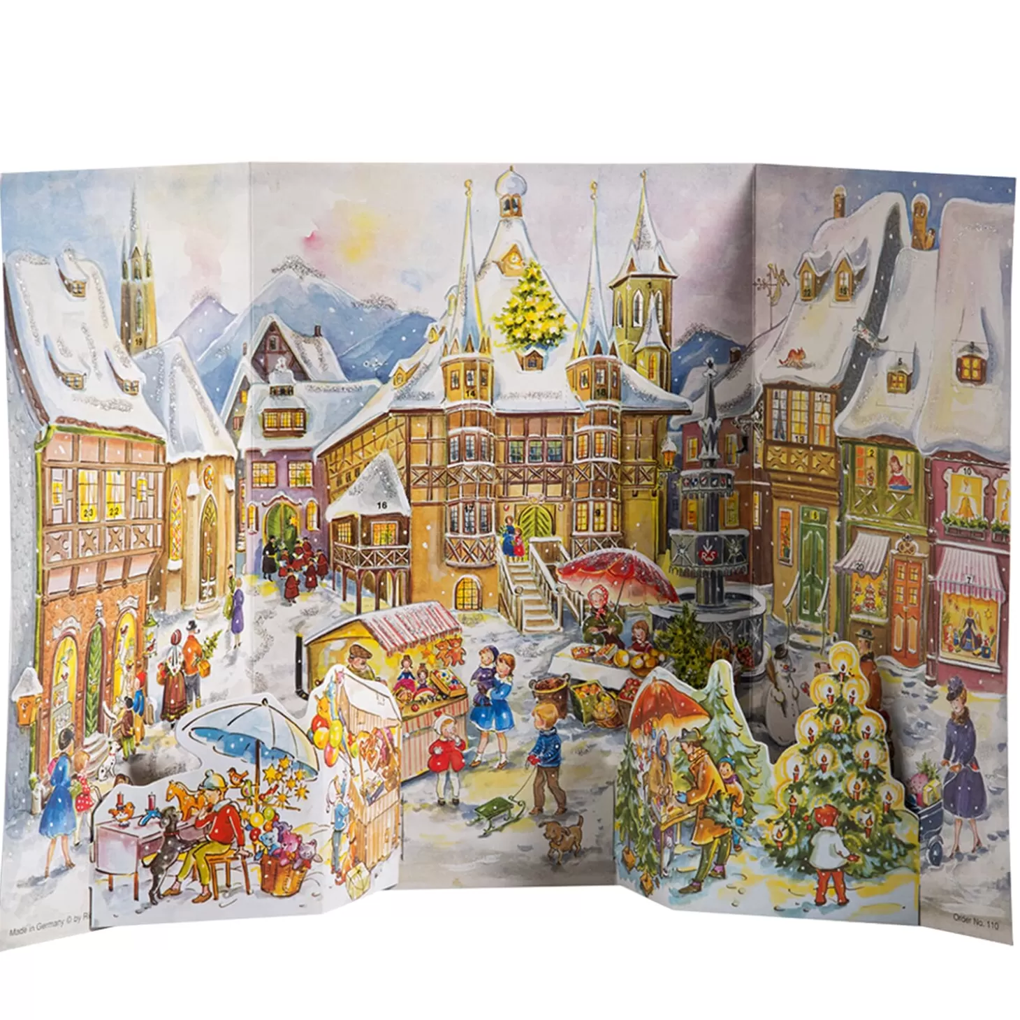 * Advent Decorations & Calendars>Advent Calendar "Christmas Bustle"