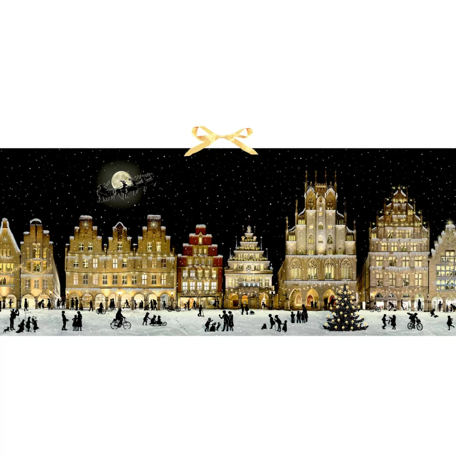 * Advent Decorations & Calendars>Advent Calendar "Cityscape"