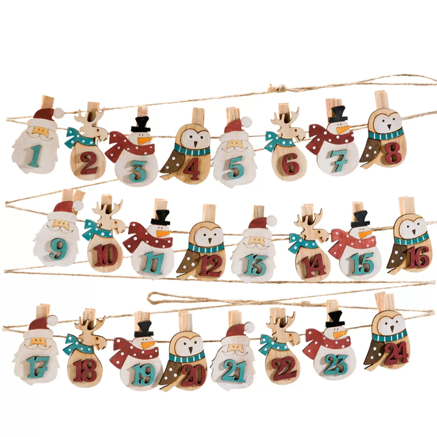 * Advent Decorations & Calendars>Advent Calendar "Clip Friends"