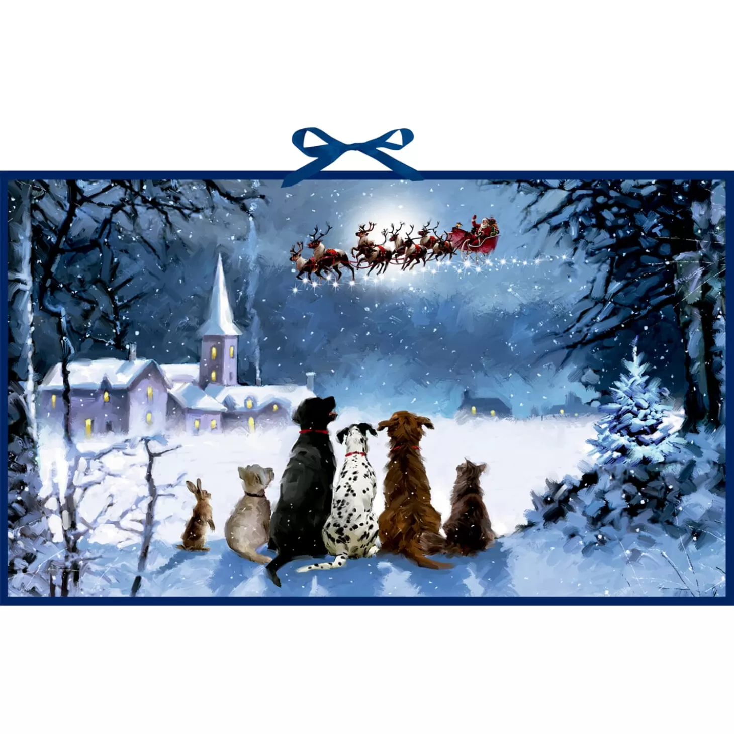 * Advent Decorations & Calendars>Advent Calendar "Dog Christmas"