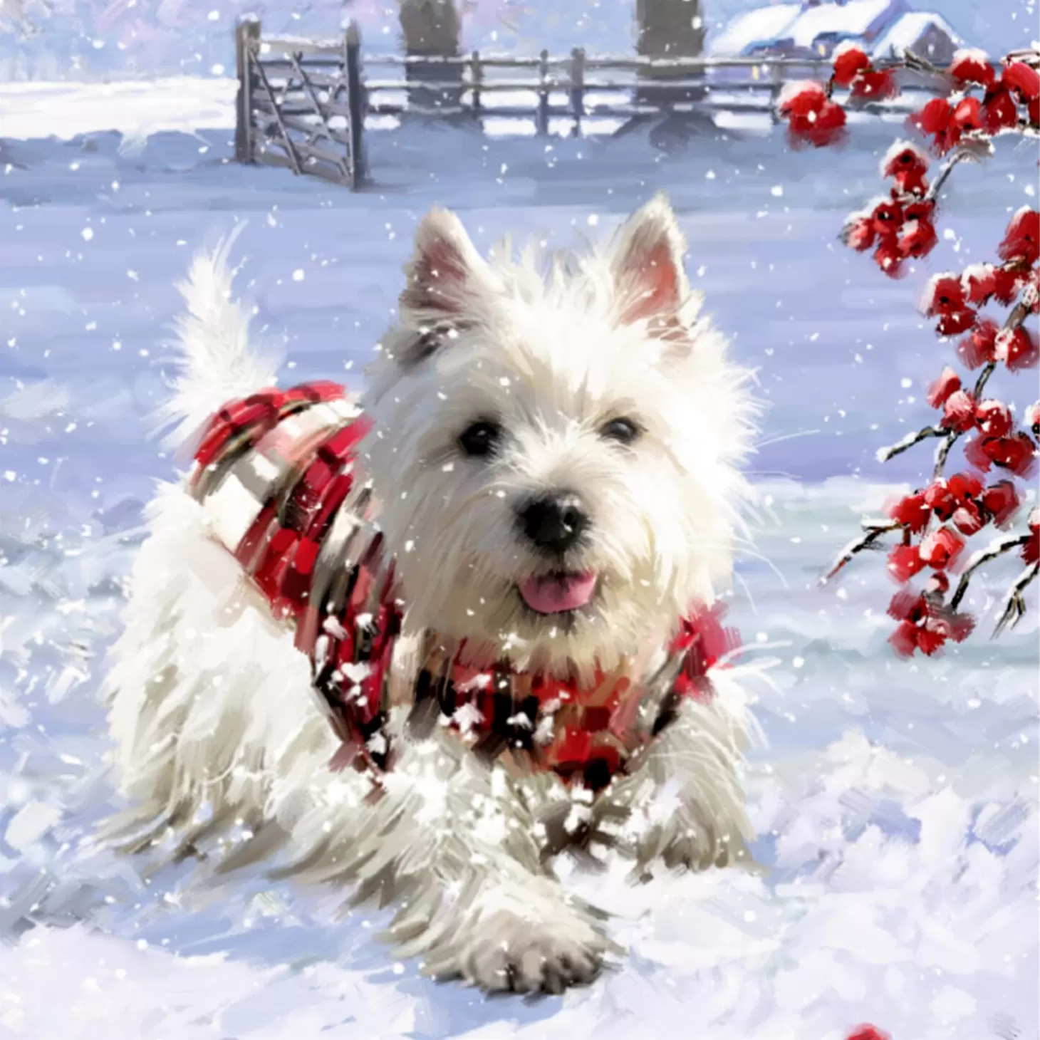 * Advent Decorations & Calendars>Advent Calendar "Dog Christmas"