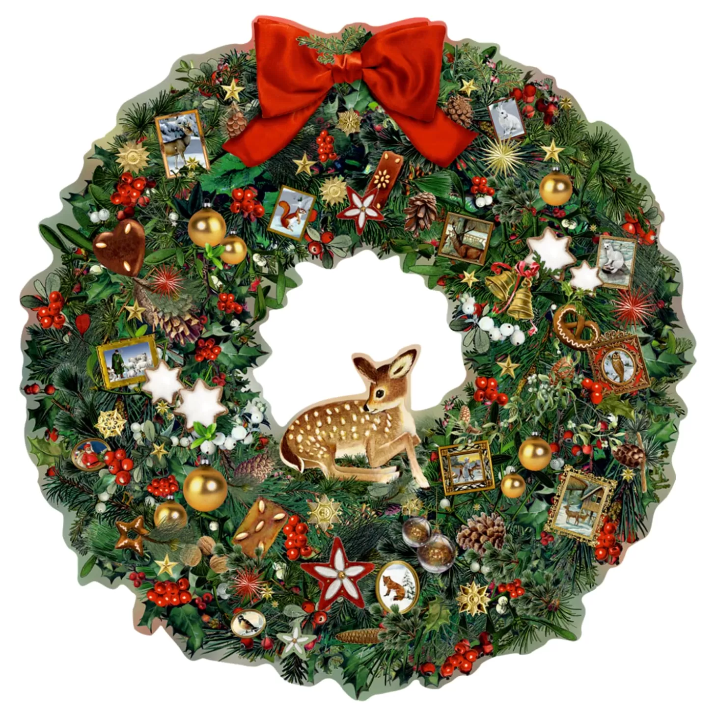 * Advent Decorations & Calendars>Advent Calendar "Little Deer"