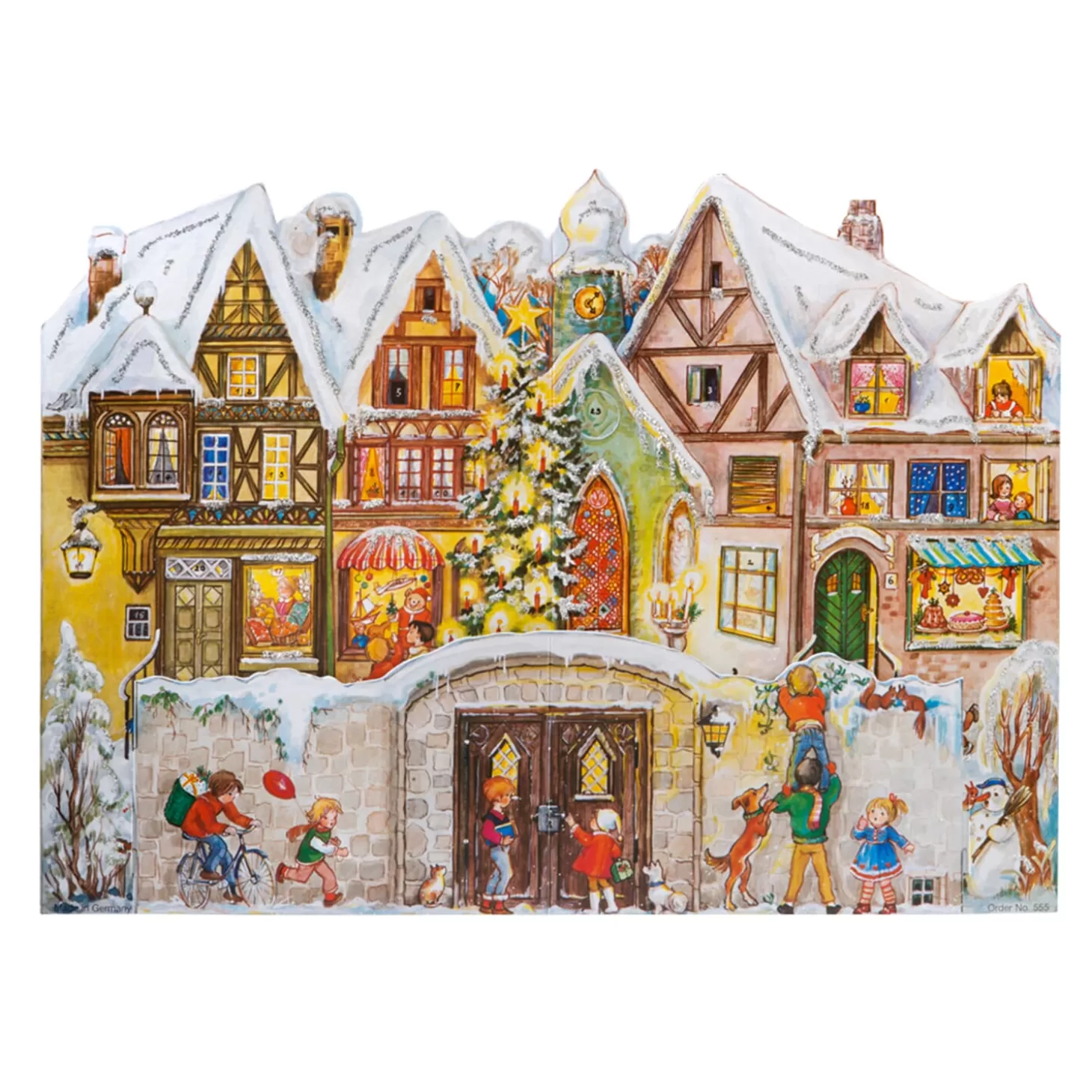 * Advent Decorations & Calendars>Advent Calendar "Preparing For Christmas"