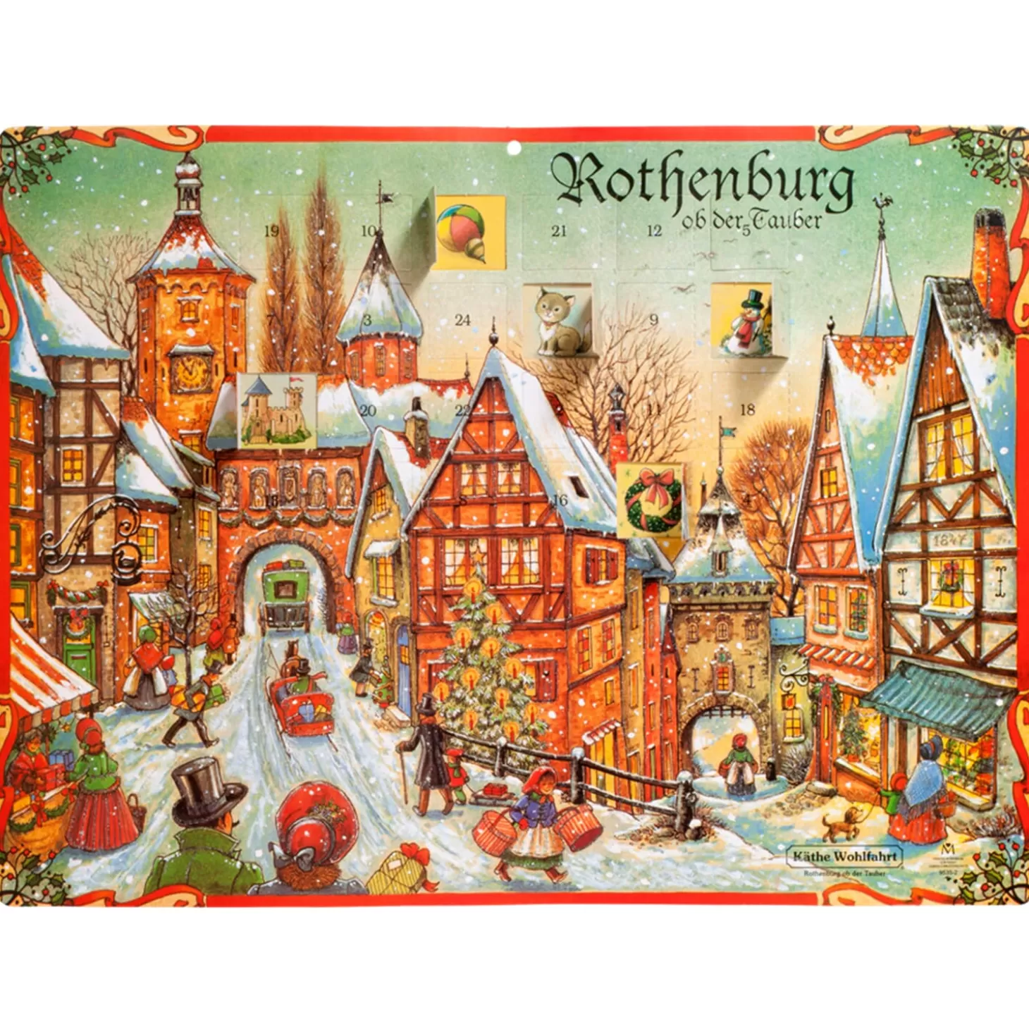 * Rothenburg Souvenirs>Advent Calendar "Rothenburg"