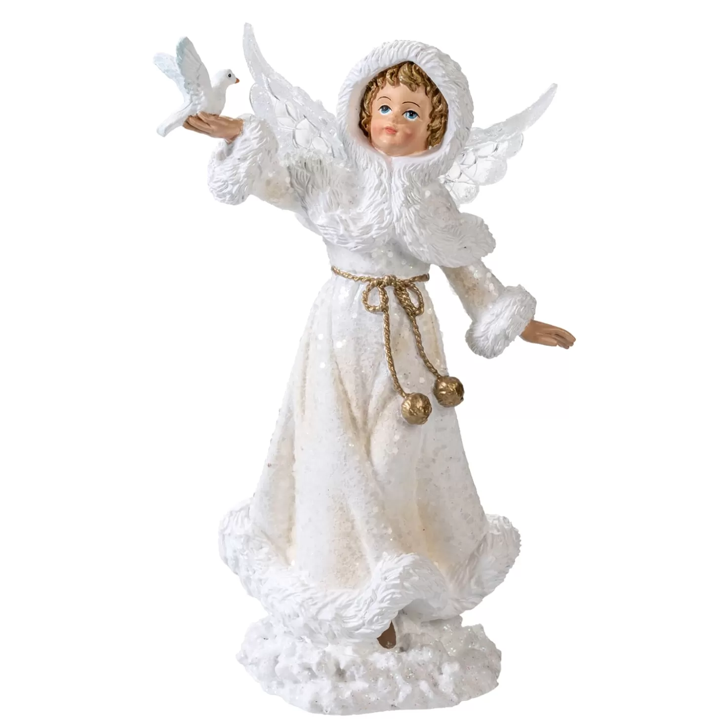 * Decorative Figurines>Angel With Dove