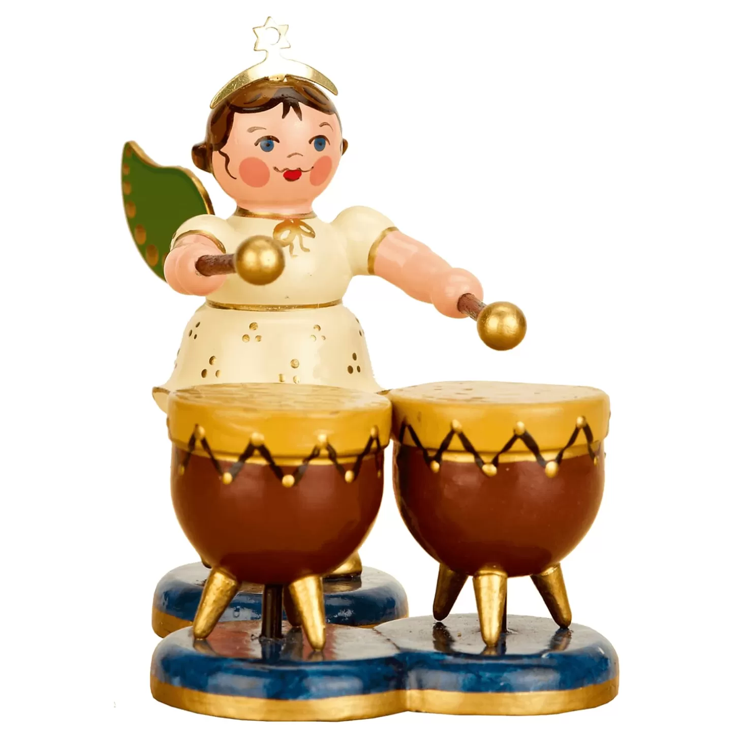 Hubrig Volkskunst Hubrig Miniatures>Angel With Kettledrum