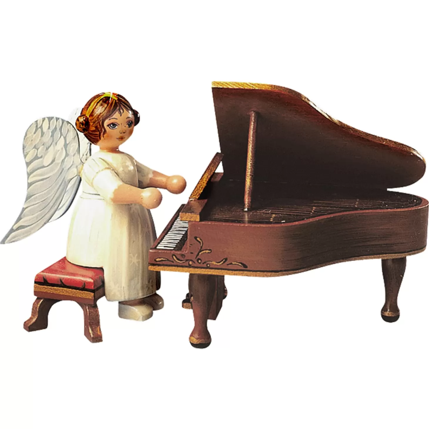 Kindertraum Children's Dreams Collection>Angel With Piano