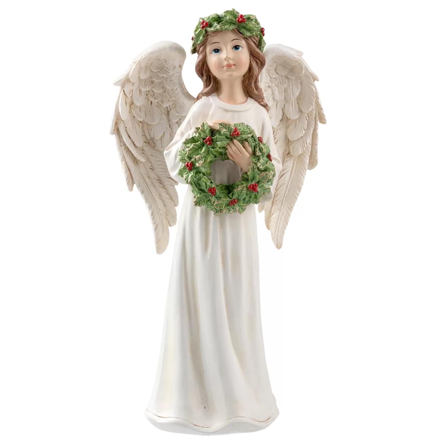 * Decorative Figurines>Angel With Wreath