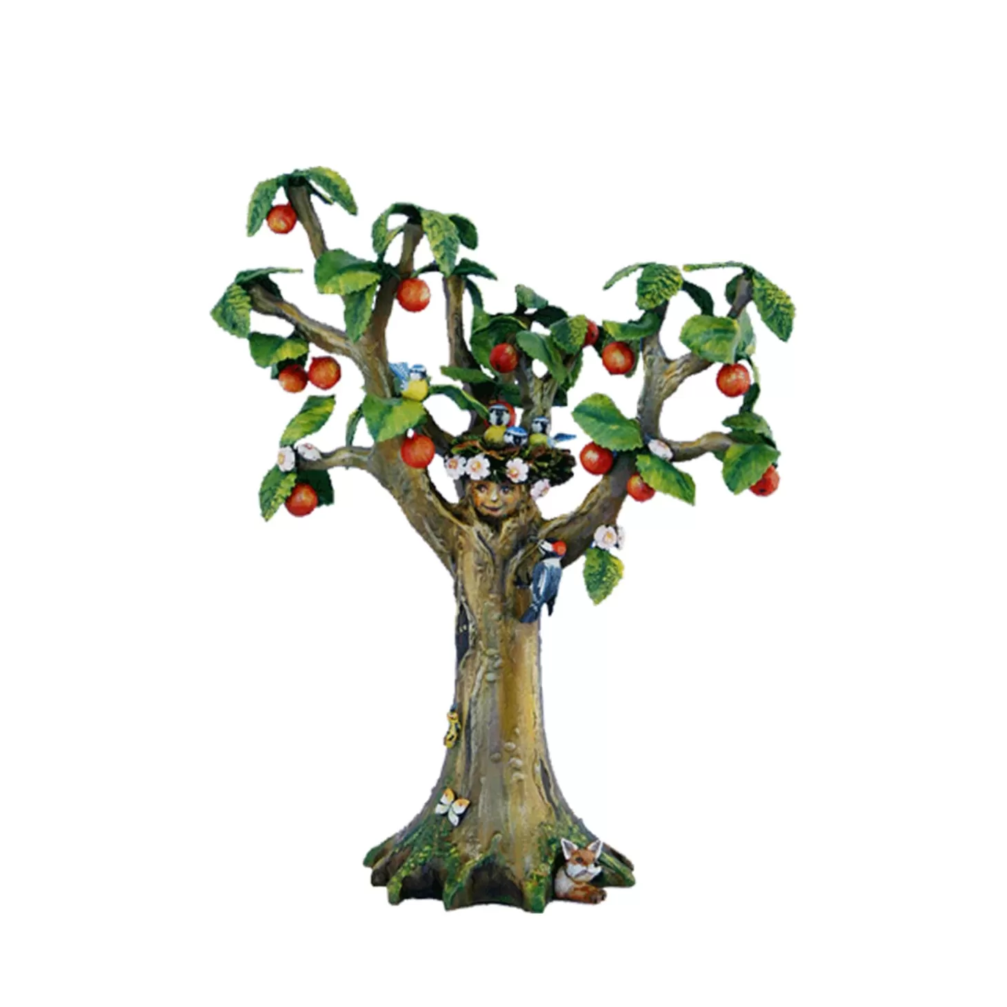 Kindertraum Children's Dreams Collection>Apple Tree Annual Figurine 2006