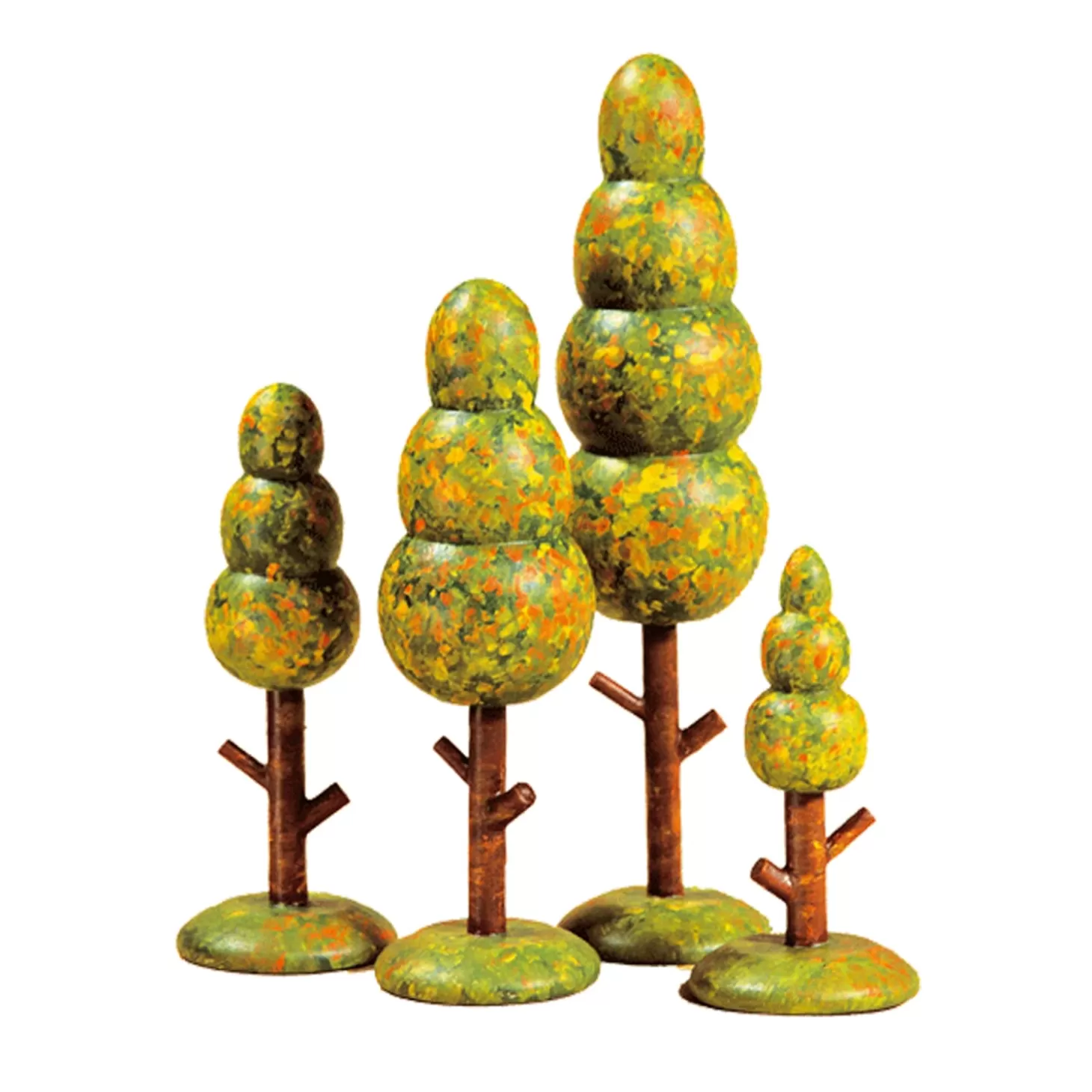 Kindertraum Children's Dreams Collection>Autumn Trees 4-Piece Set