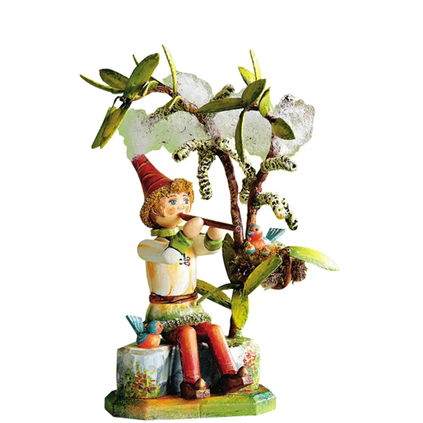 Kindertraum Children's Dreams Collection>Basket Willow Boy, Annual Figurine 2003