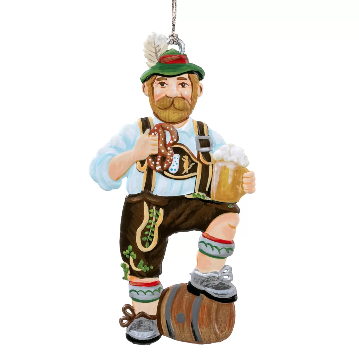 * Bavaria Souvenirs>Bavarian Man With Beer And Brezel