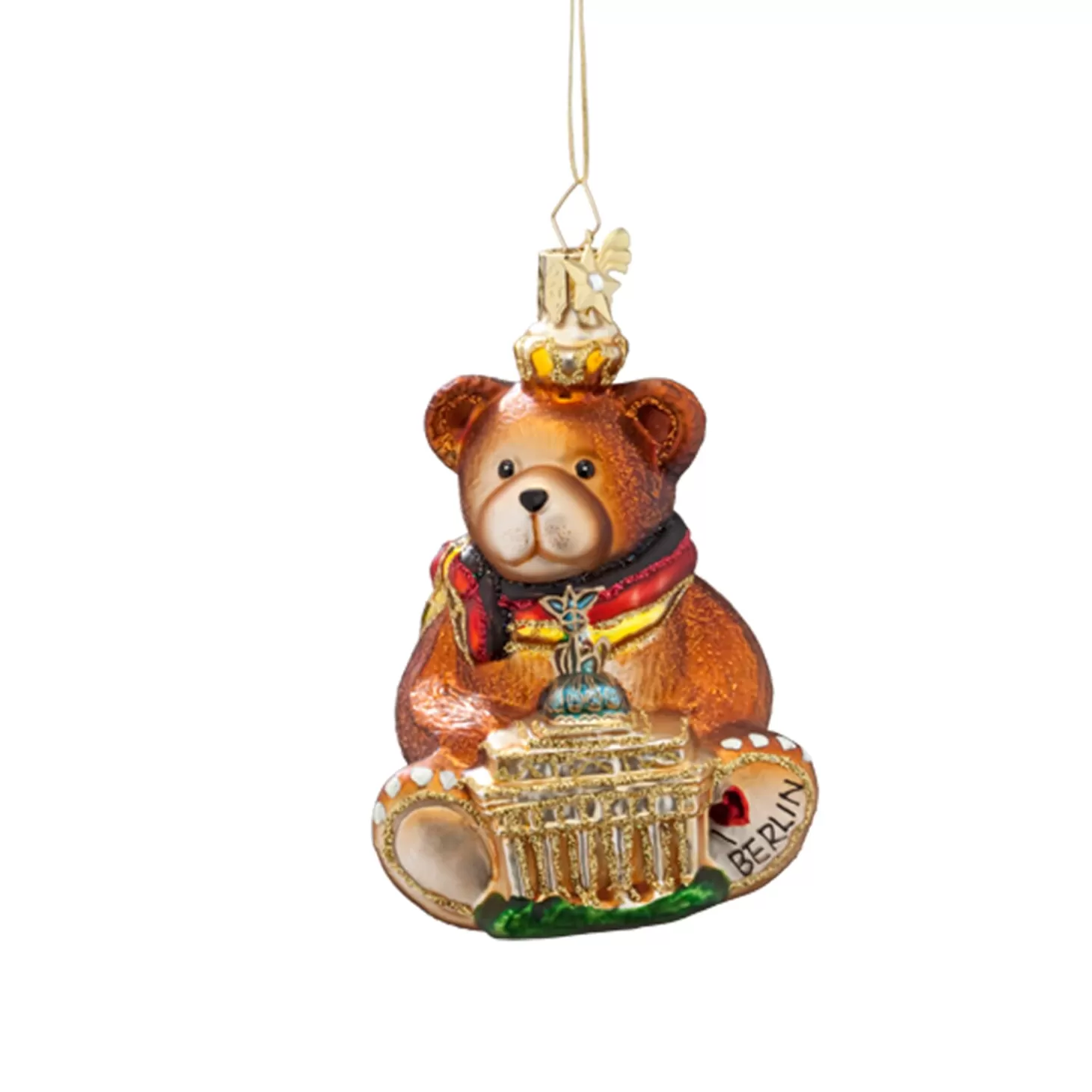 Poesie in Glas Germany Souvenirs>Berlin Bear, Brown