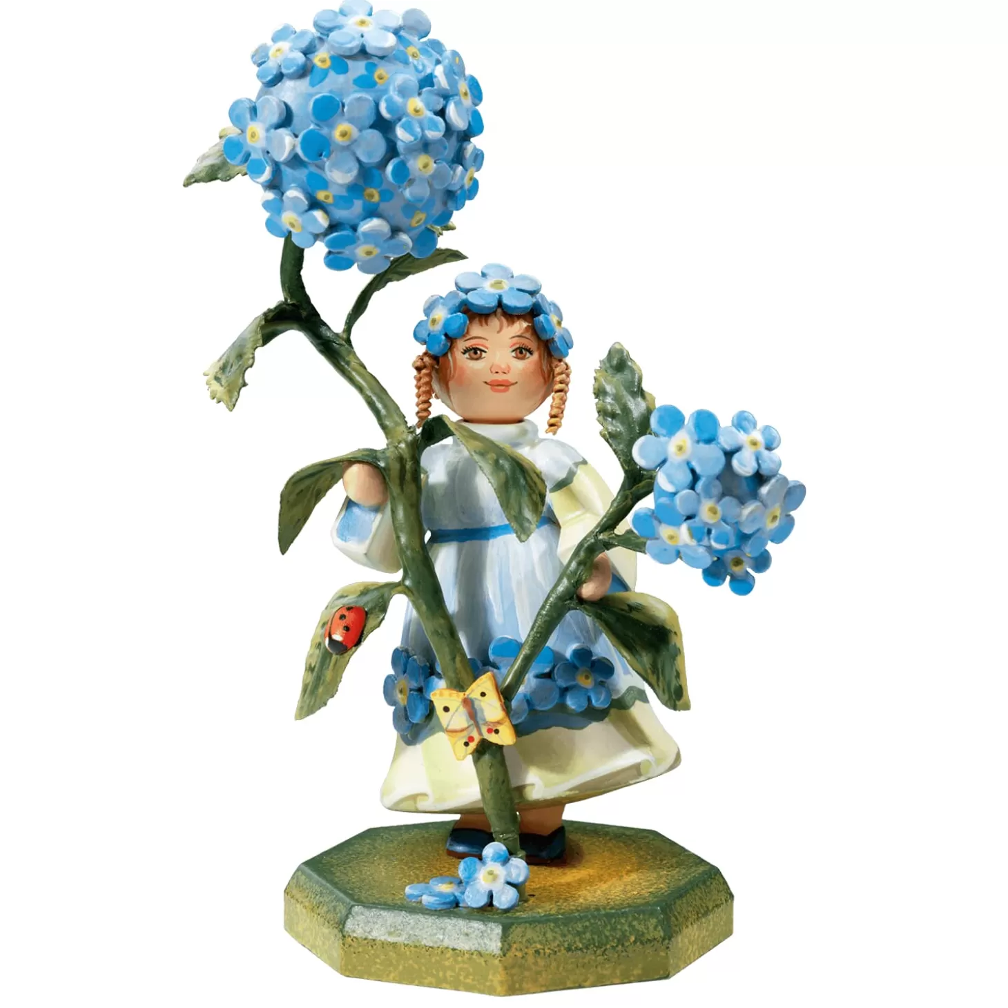 Kindertraum Children's Dreams Collection>Blue Hydrangea Flower Child