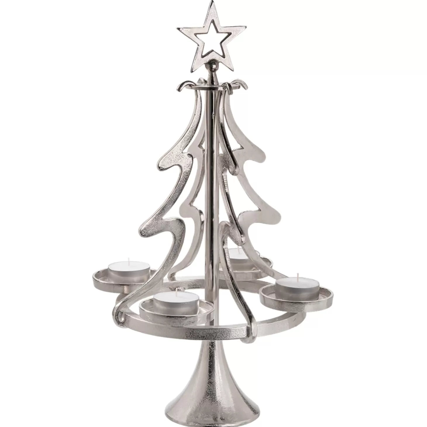 * Candle- & Tealight Holders>Candle Holder "Fir Tree"