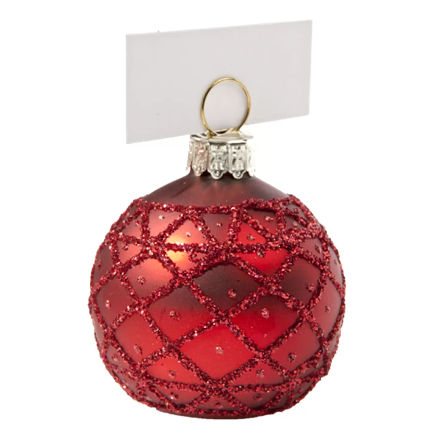 * Table Decorations>Card-Holder Balls (Red)