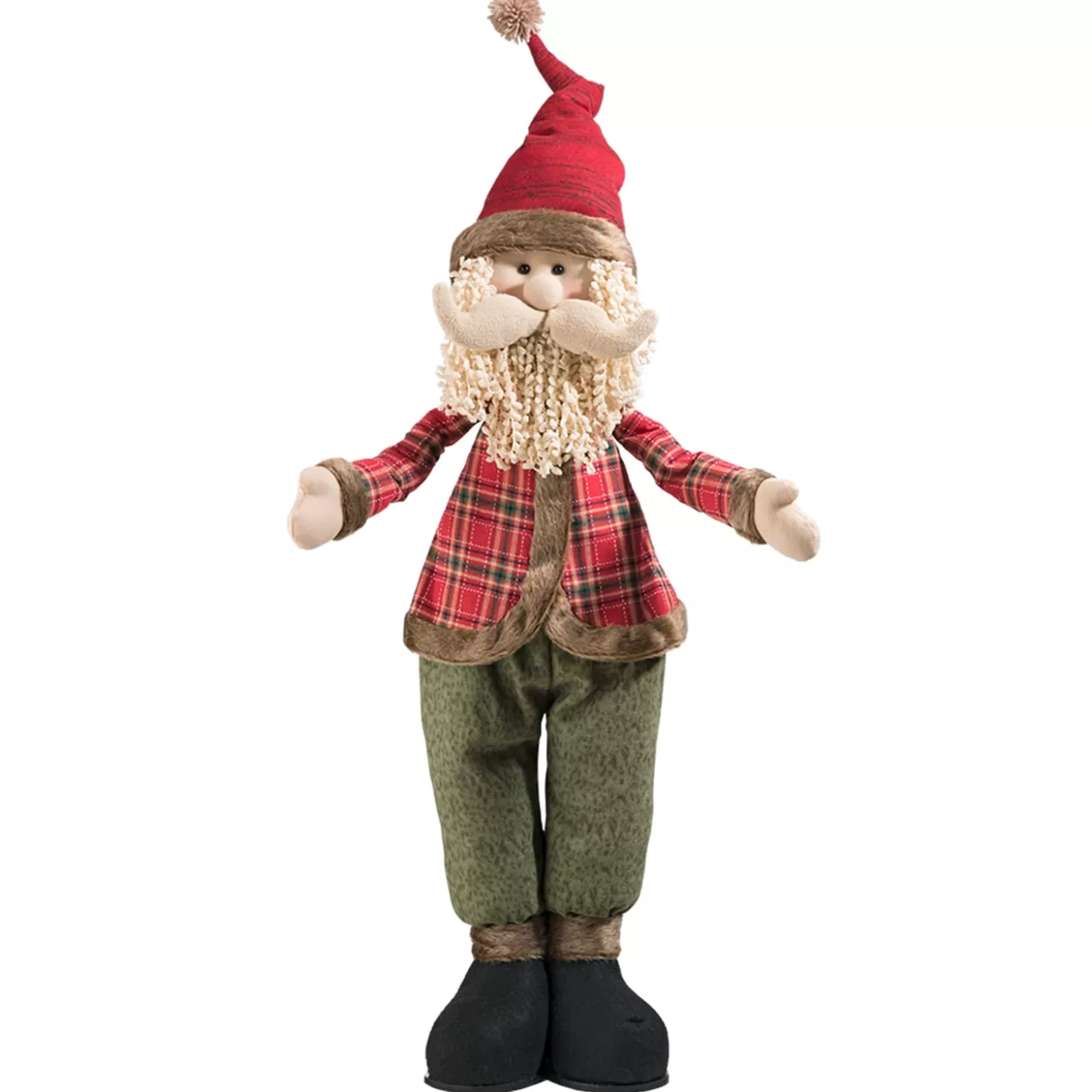 * Decorative Figurines>Chequered Santa Claus