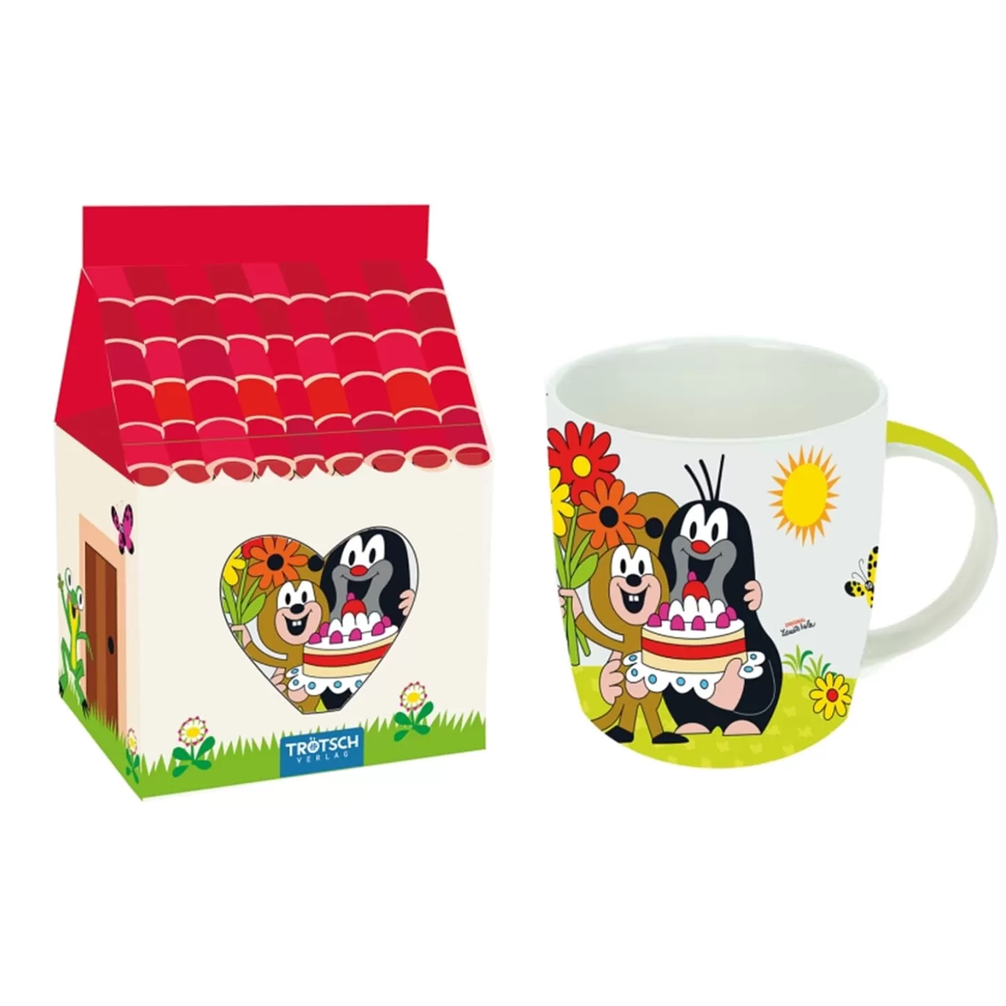 Trötsch Verlag The Little Mole "Kretek">Children Cup "The Little Mole" In The House