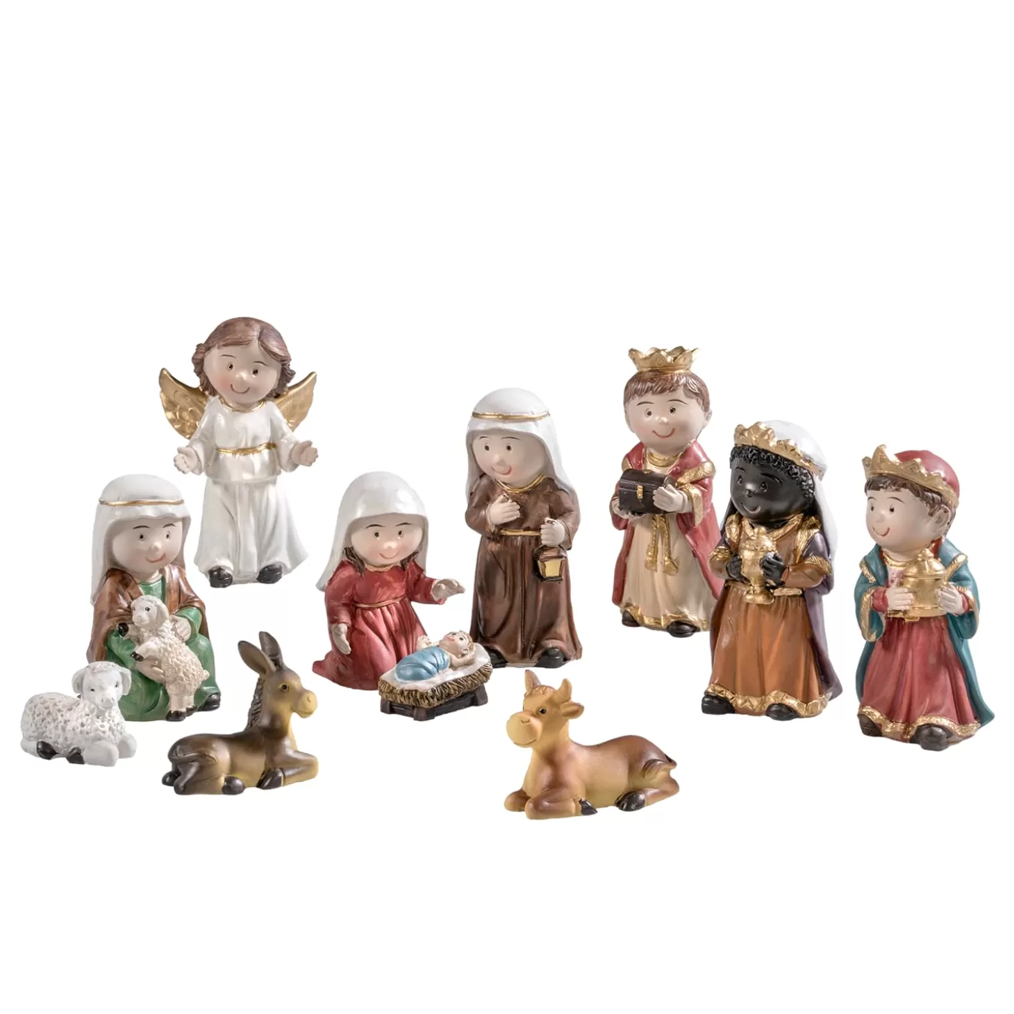 * Nativity Scenes>Children Nativity Set, 11 Pieces