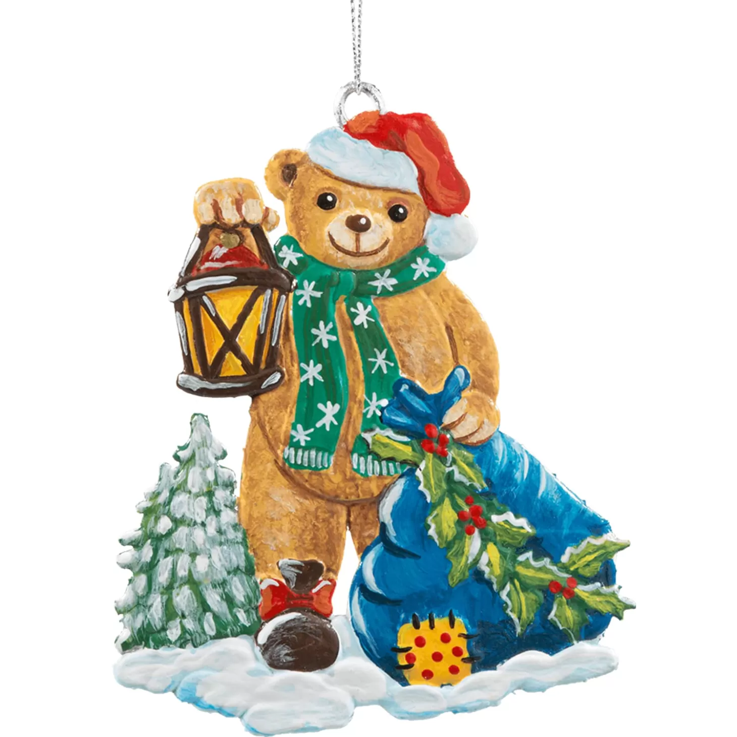 * Pewter Tree Decorations>Christmas Bear