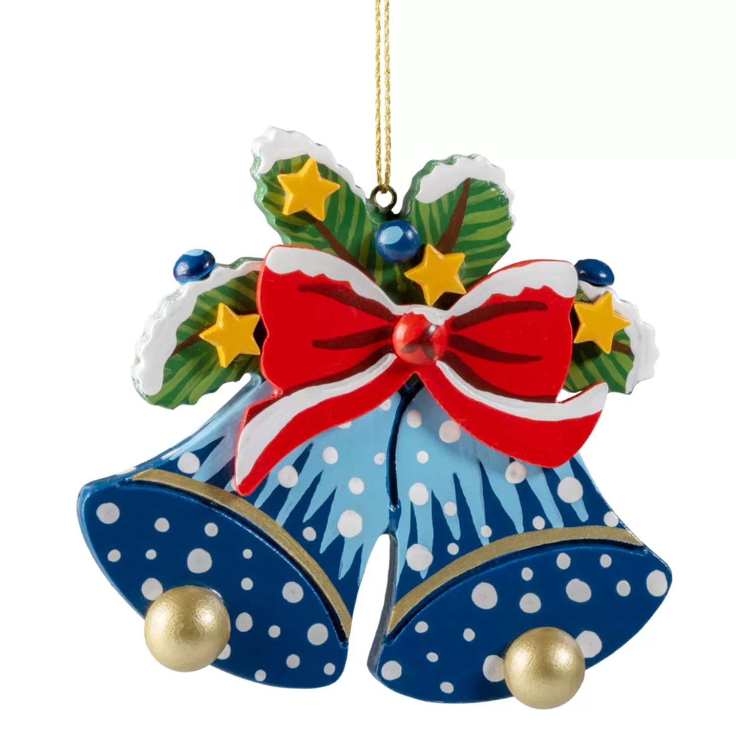 * Wood Tree Decorations>Christmas Bells