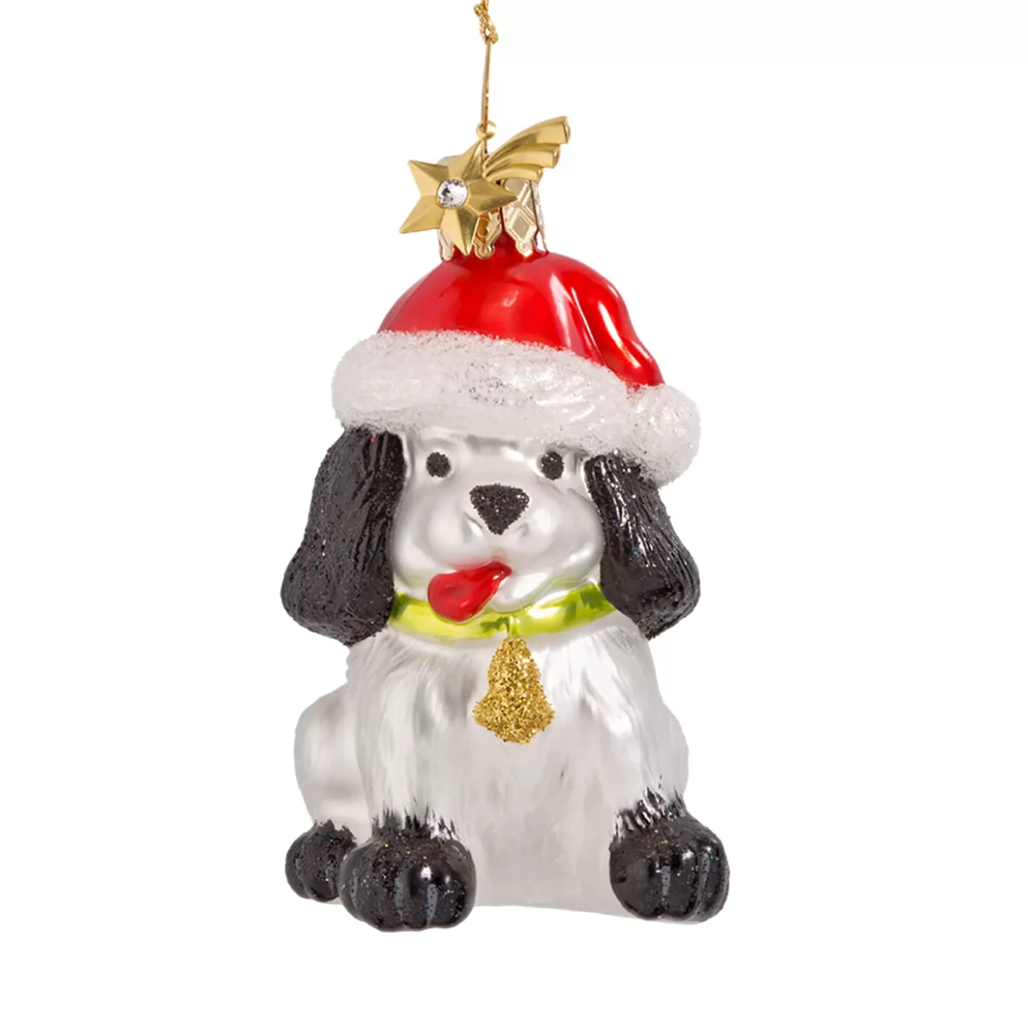 Poesie in Glas Glass Tree Decorations>Christmas Dog