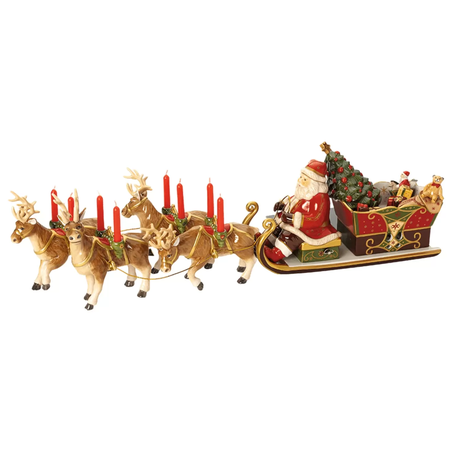 Villeroy & Boch Music Boxes>Christmas Toys Memory Santas Sleigh Ride