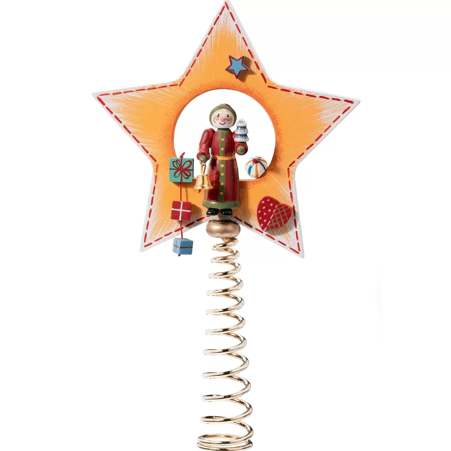 * Tree Topper>Christmas Tree Top "Santa"