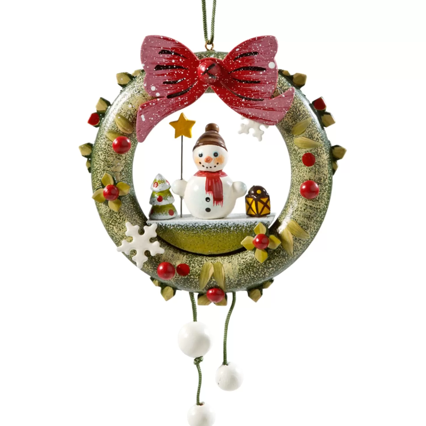 * Wood Tree Decorations>Christmas Wreath