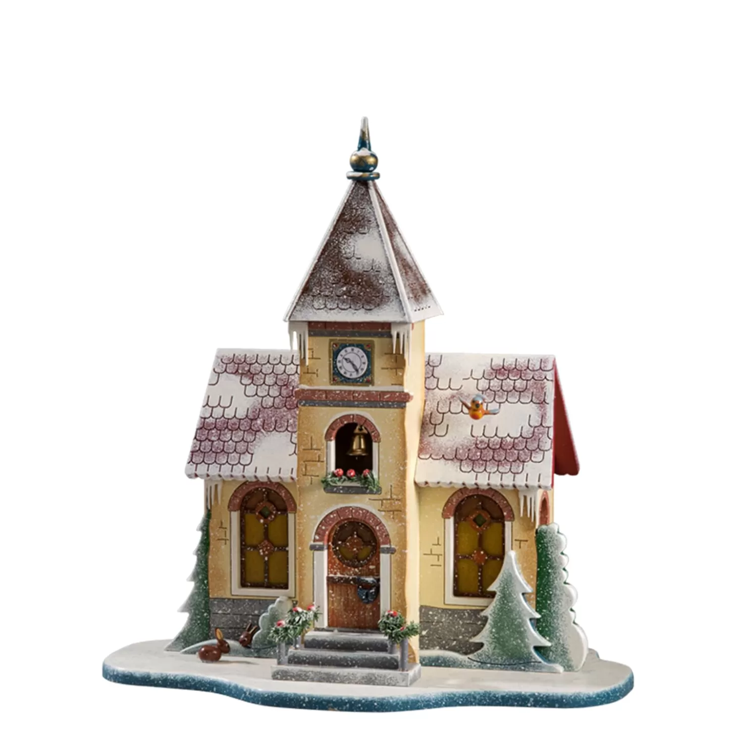 * Kathe's Original Figurines>Church, Illuminated