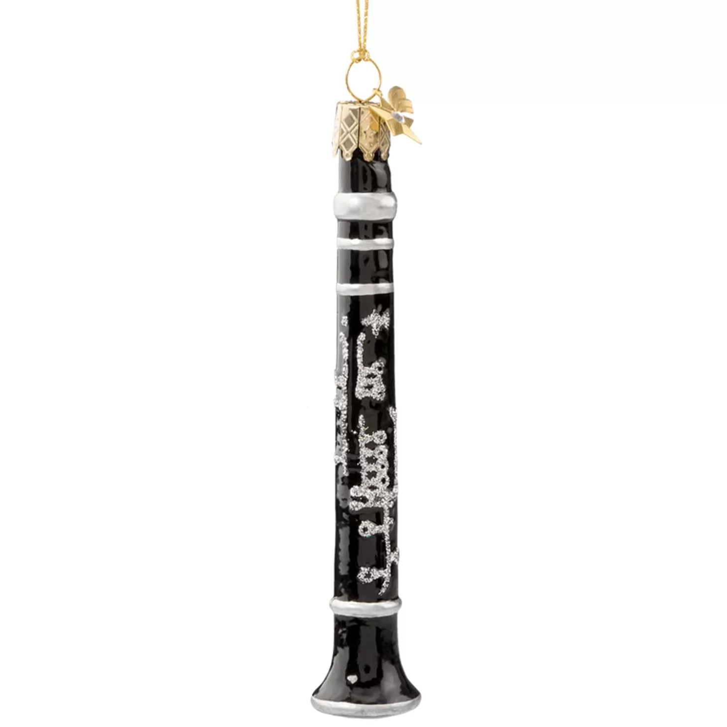 Poesie in Glas Glass Tree Decorations>Clarinet