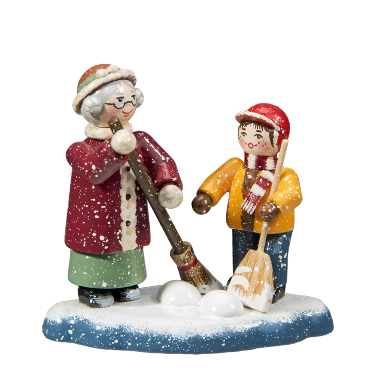 * Kathe's Original Figurines>Clearing The Snow