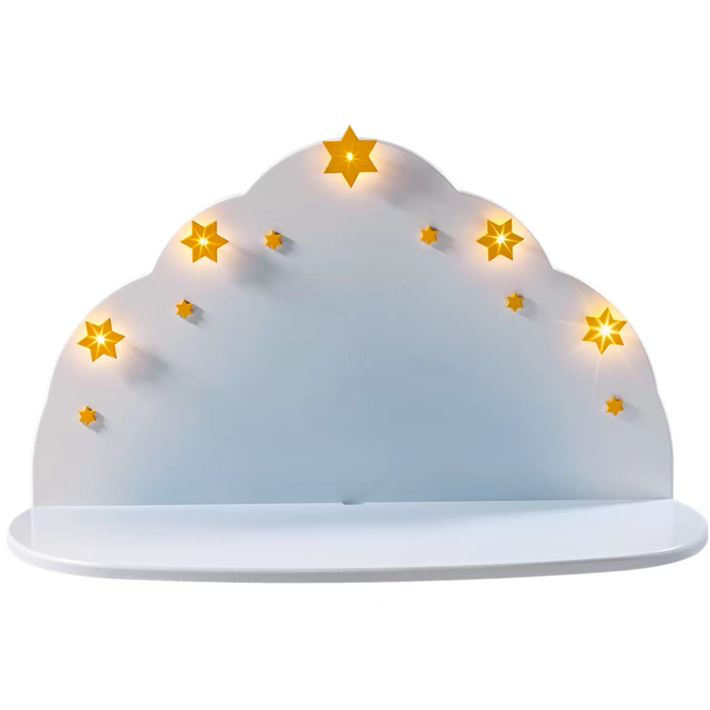 * Kathe's Original Figurines>Cloud Panorama, White (With Lights)