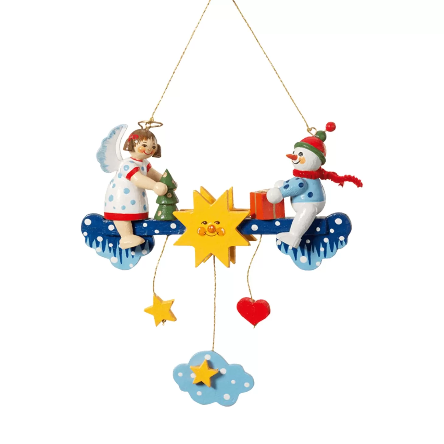 * Wood Tree Decorations>Cloud Swinging