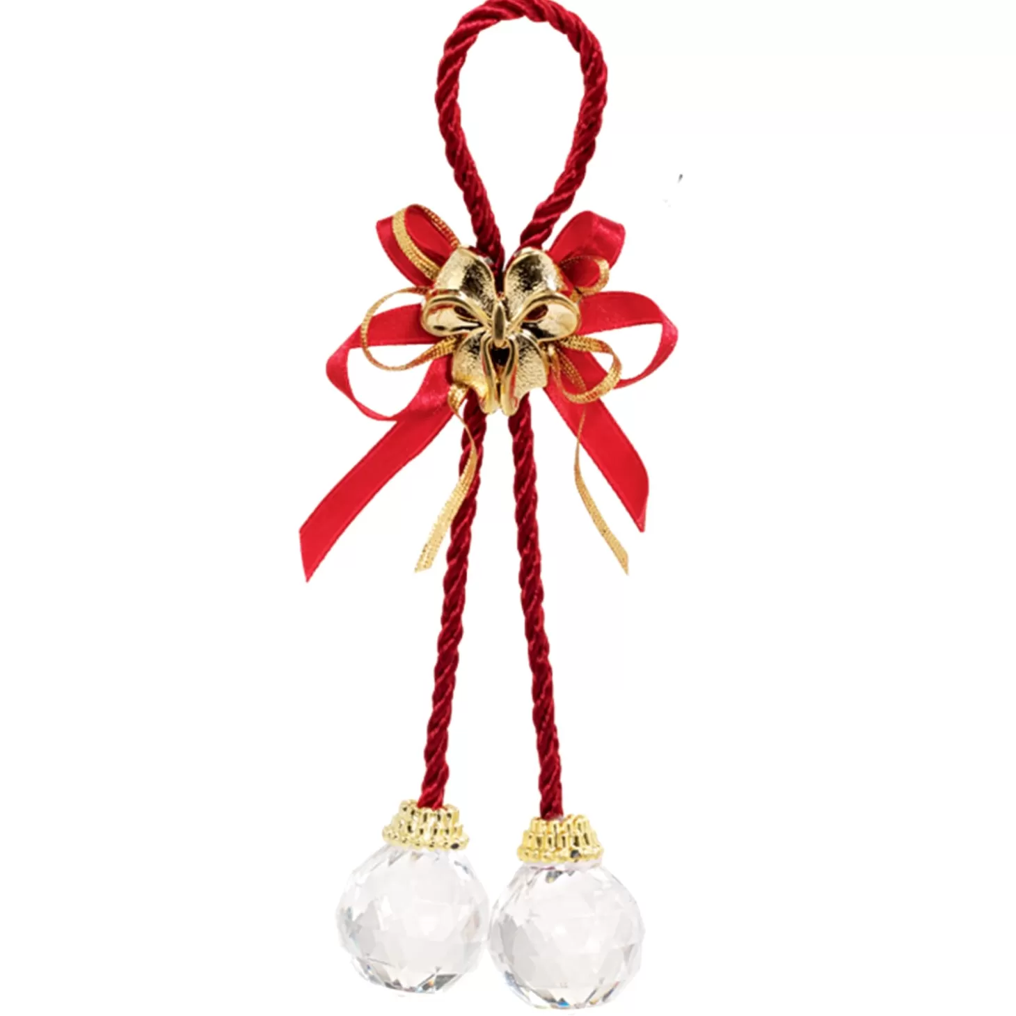 * Tree Ornaments>Cord (Bordeaux/Gold)