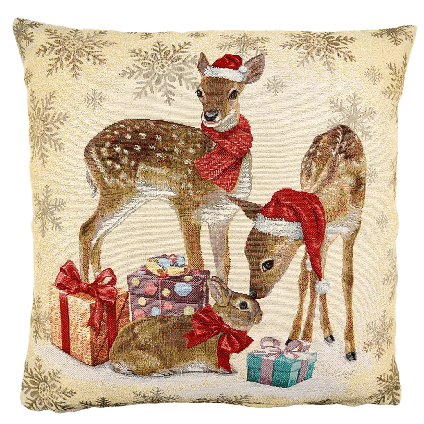 Sandner Home Decorations>Cushion Cover "Christmas Animals"