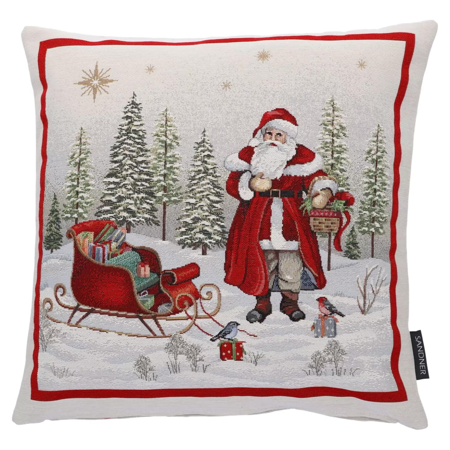 Sandner Home Decorations>Cushion Cover "Santa Claus"