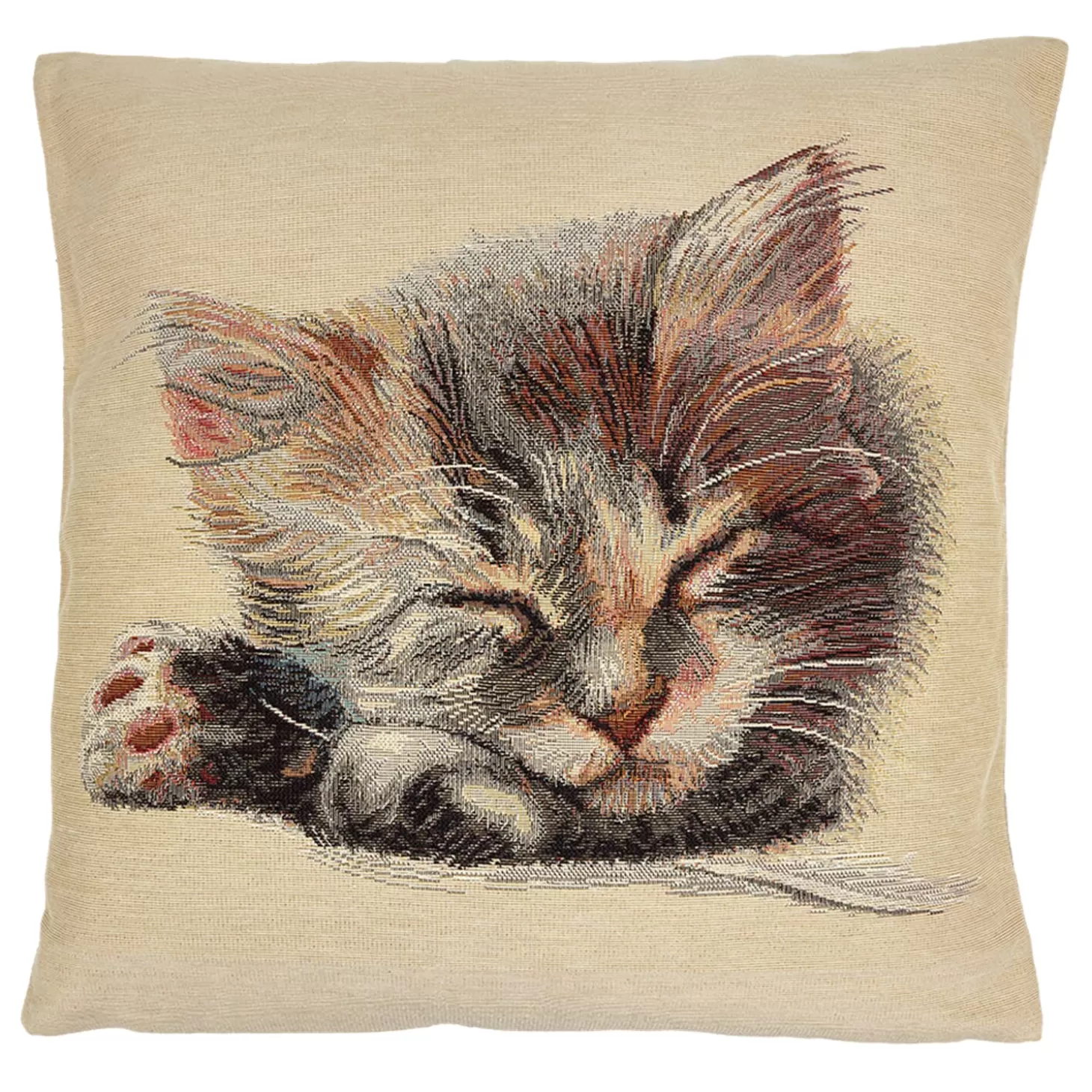 * Home Decorations>Cushion Cover "Sleeping Kitten"