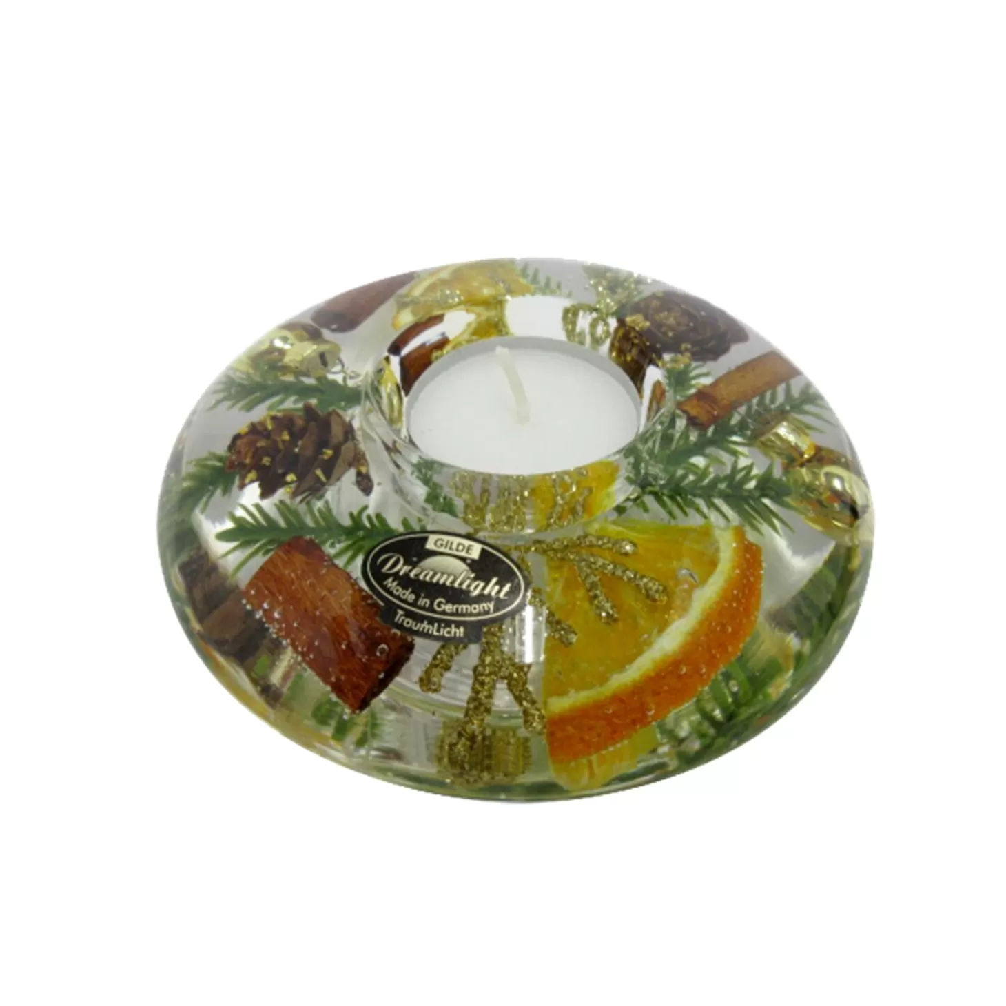 * Candle- & Tealight Holders>Dreamlight "Christmas Fruits" - Candle Holder Ufo Mini