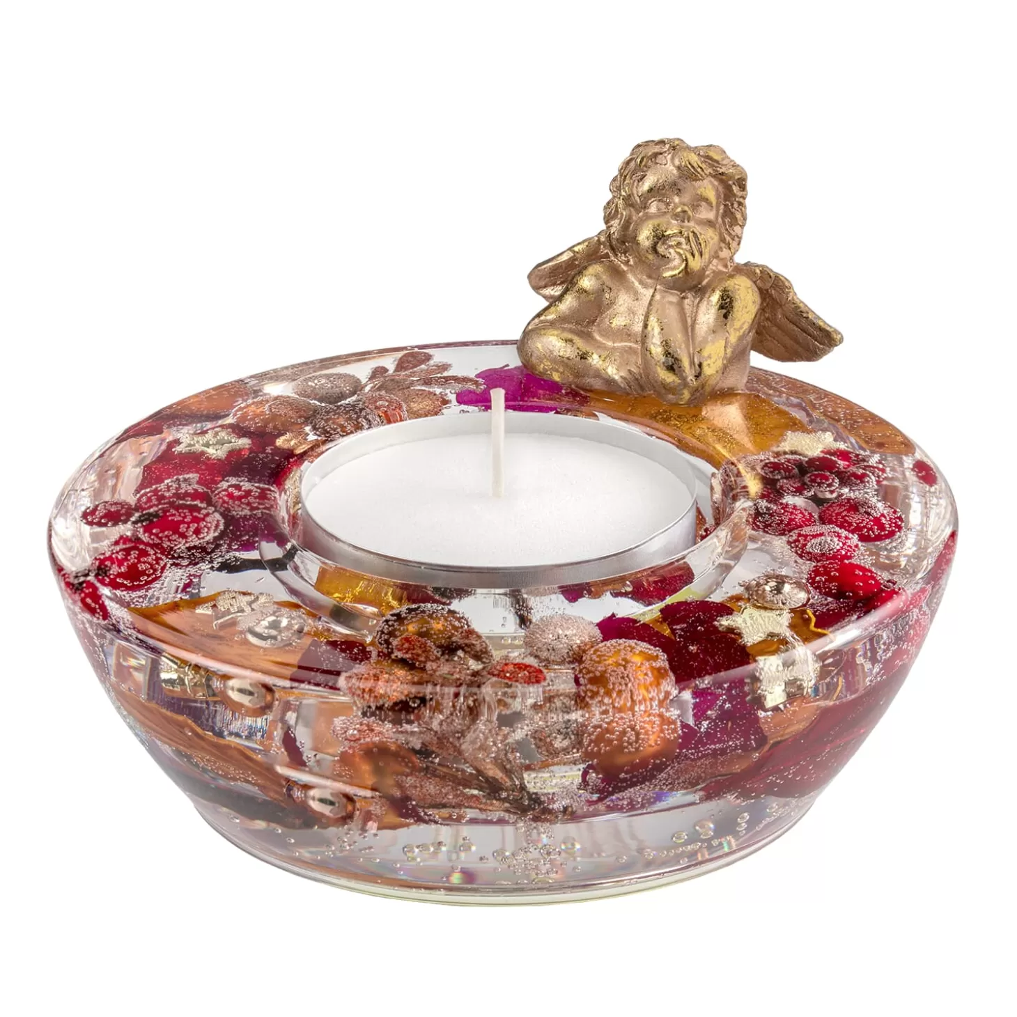 * Candle- & Tealight Holders>Dreamlight "Festival Christmas" - Candle Holder Podium Classic