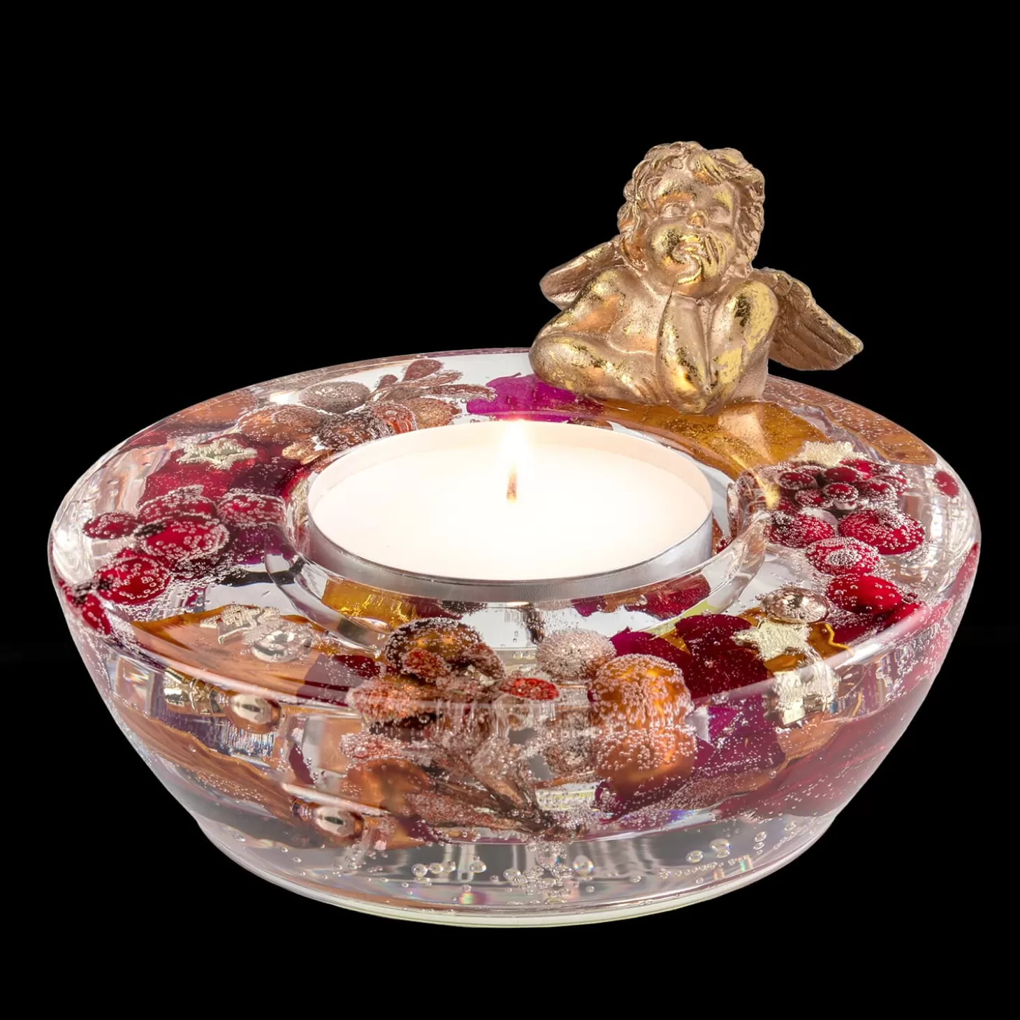 * Candle- & Tealight Holders>Dreamlight "Festival Christmas" - Candle Holder Podium Classic