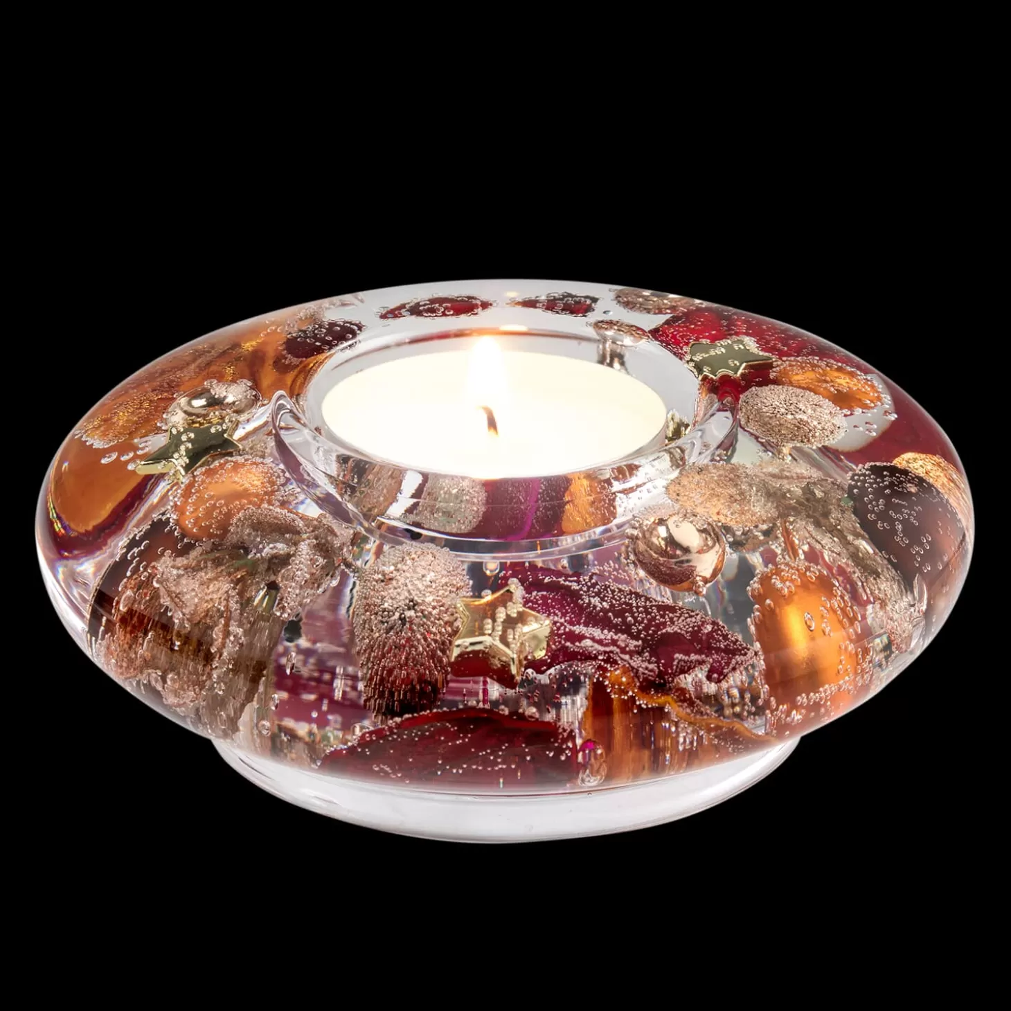 * Candle- & Tealight Holders>Dreamlight "Festival Christmas" - Candle Holder Ufo Mini