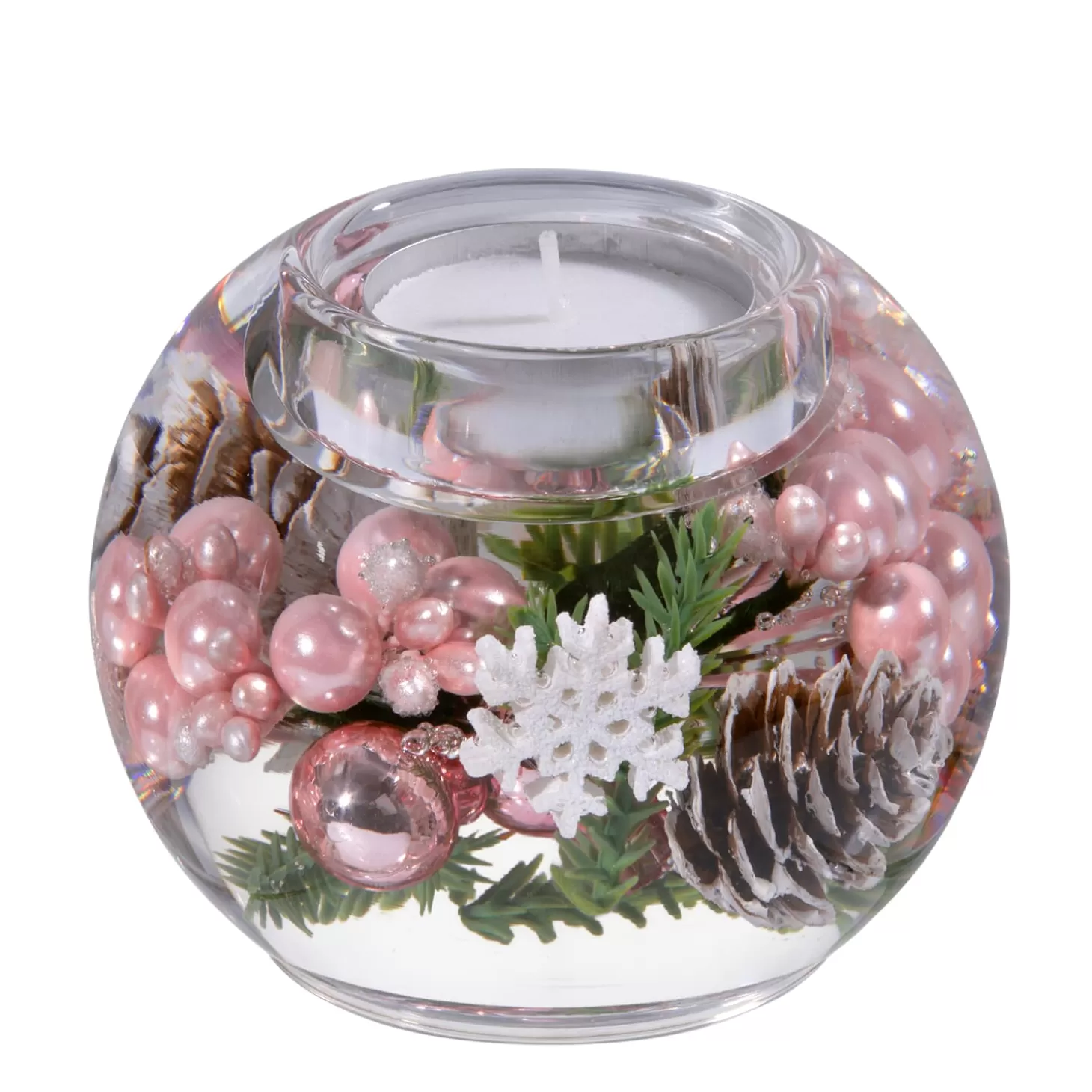 * Candle- & Tealight Holders>Dreamlight "Frozen Nature" - Candle Holder Mercur